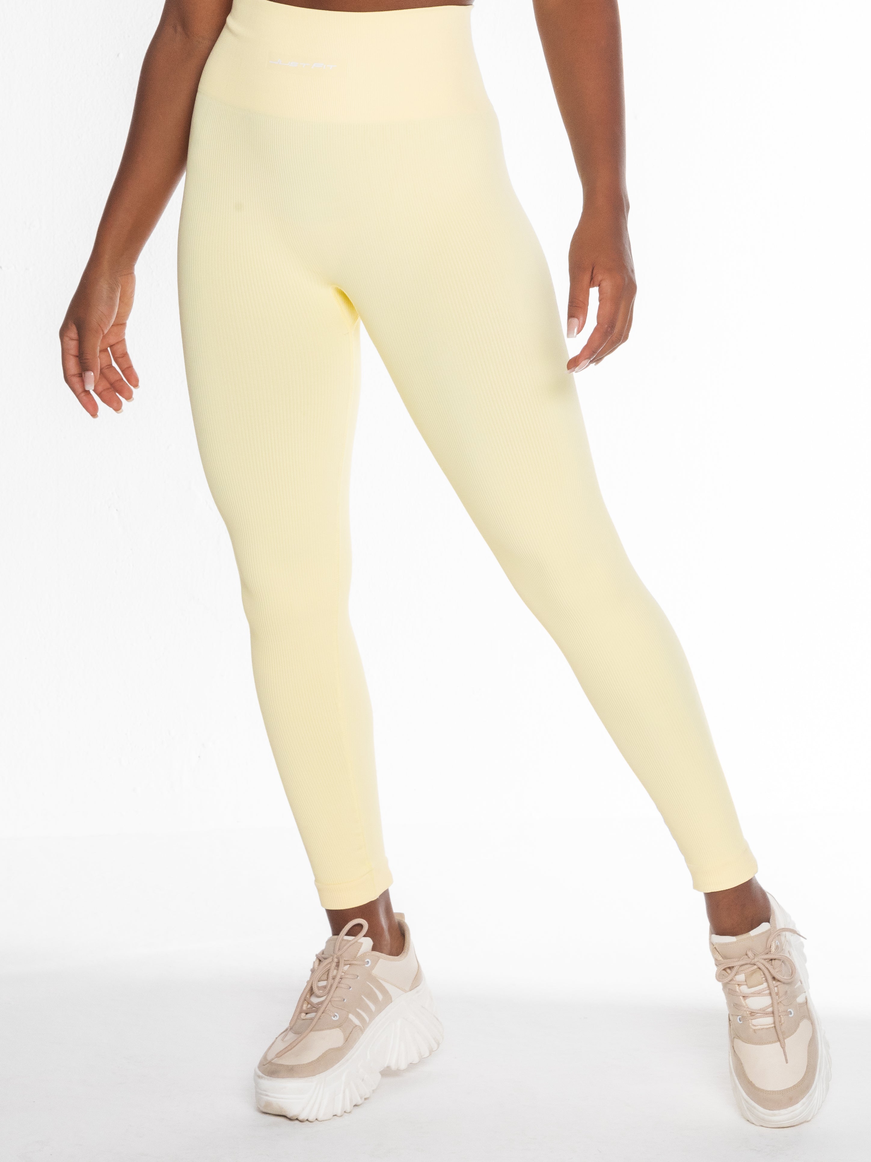Legging seamless control abdomen color amarillo