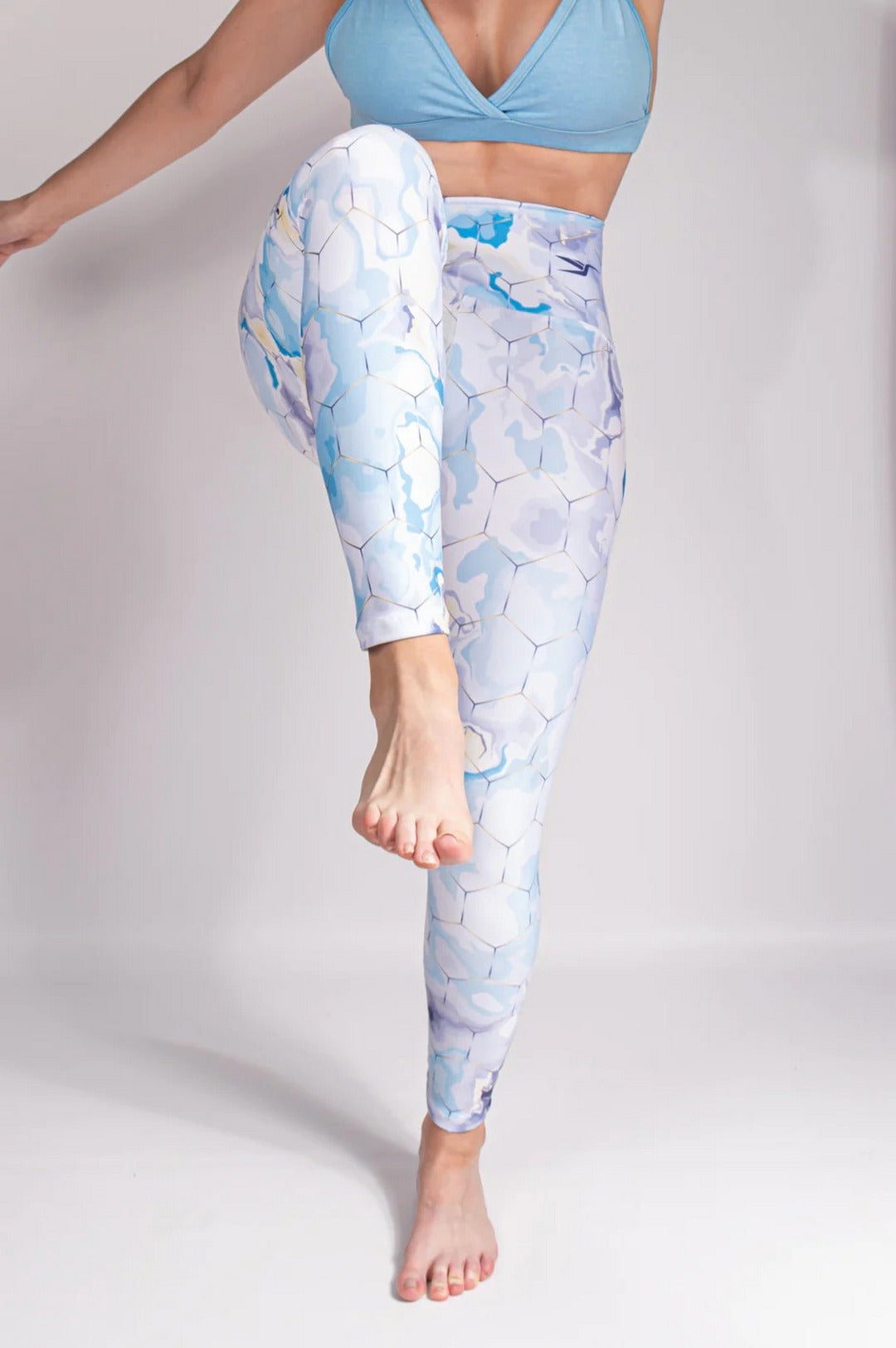 Legging deportivo control abdomen estampado jf-9007-12