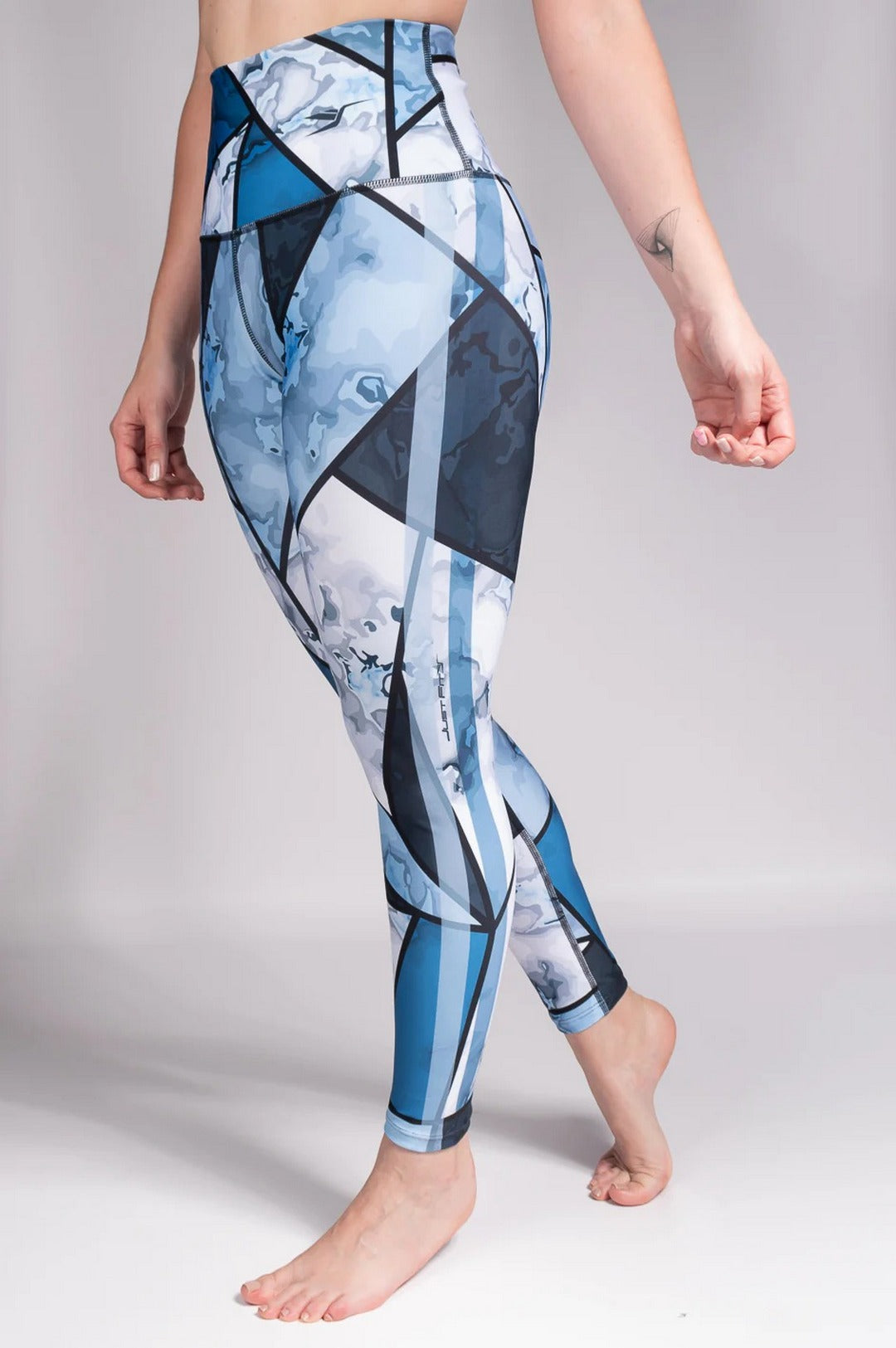 Legging deportivo control abdomen estampado jf-9007-6