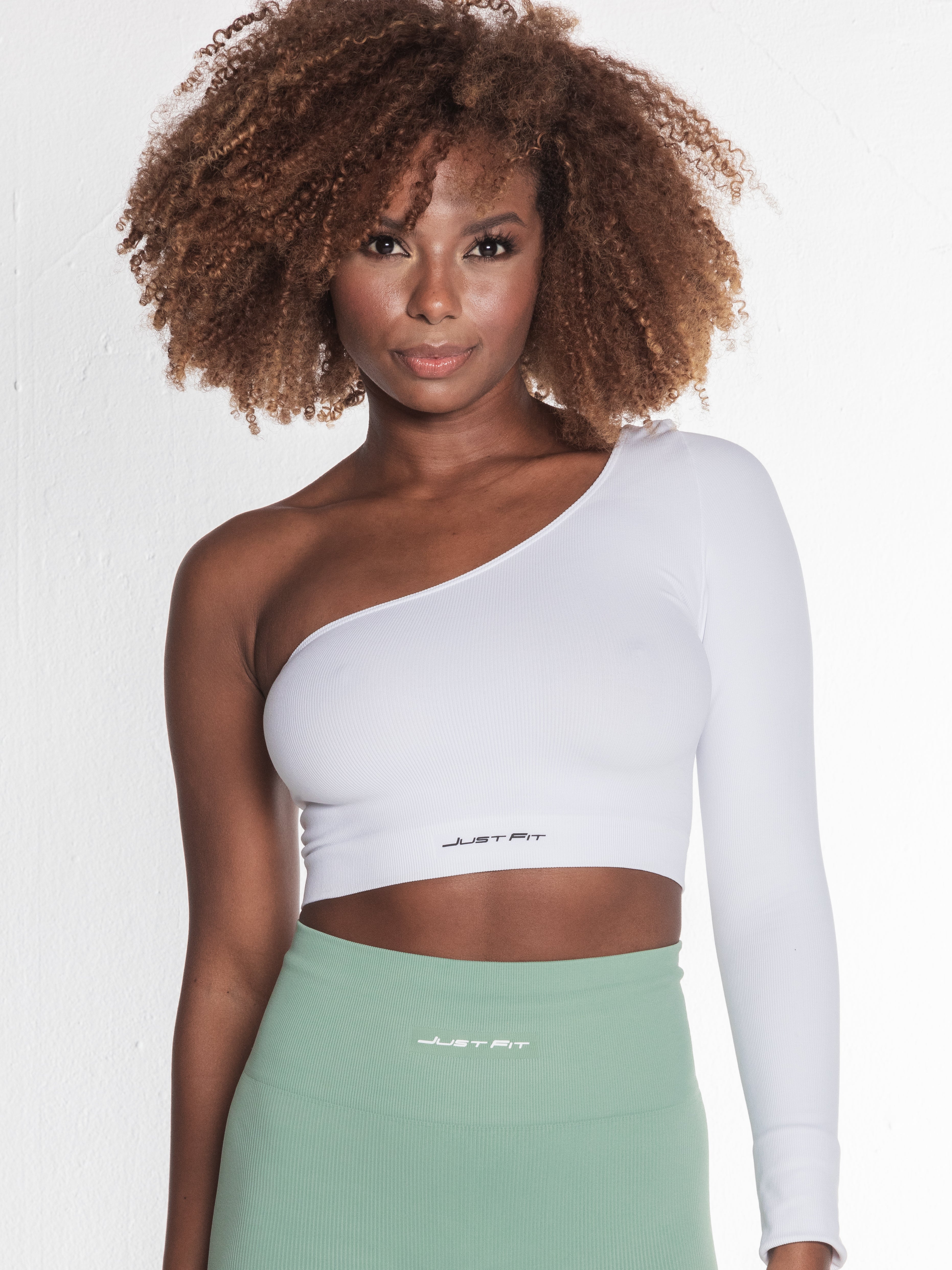 Top seamless deportivo Helena color Blanco