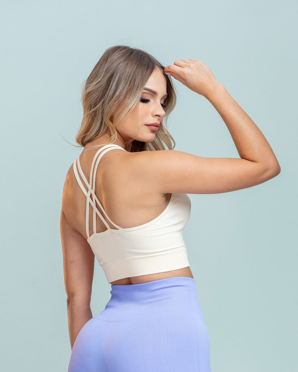 Top seamless Xiomara deportivo color Beige